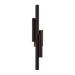 Ellipse Wall Sconce by Sonneman - Black Brass Finish
