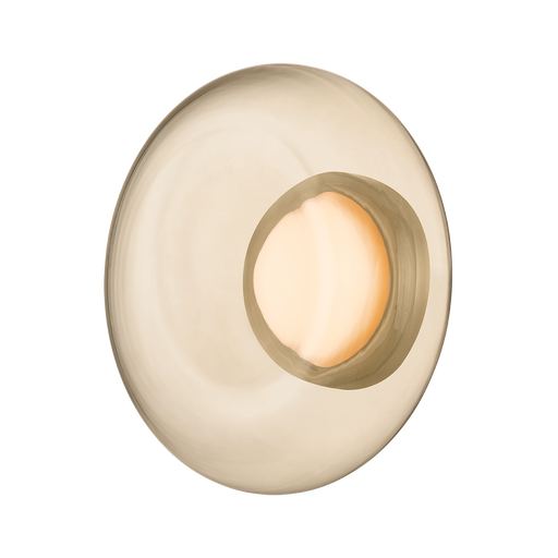 Opalesce Wall Sconce by Sonneman - Modern Brass Finish