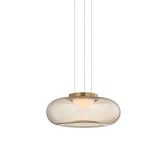 Opalesce Pendant by Sonneman - Modern Brass Finish