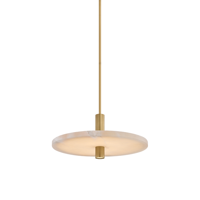 Tycho Pendant by Sonneman - Modern Brass Finish