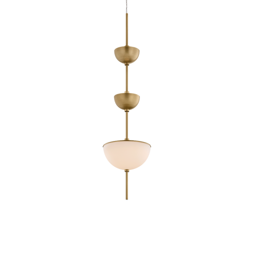 Zhora Pendant by Sonneman - Modern Brass Finish