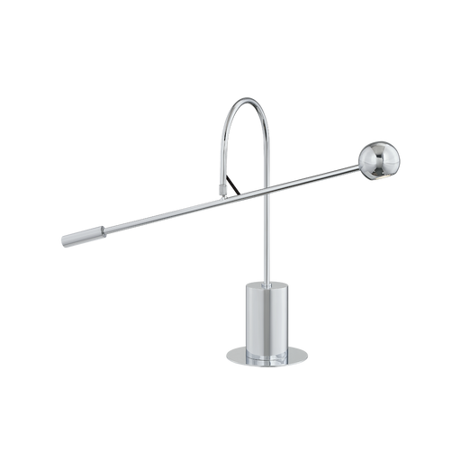 Micro-Orbiter Rechargeable Table Lamp by Sonneman - Polished Chrome Finish