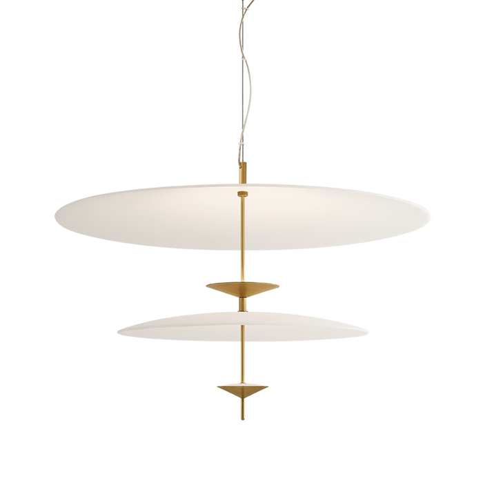 Moleculis Pendant by Sonneman - Modern Brass Finish