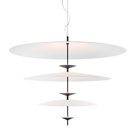 Moleculis Chandelier by Sonneman - Satin Black Finish