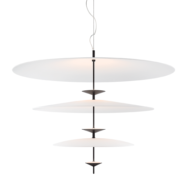 Moleculis Chandelier by Sonneman - Satin Black Finish