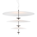 Moleculis Chandelier by Sonneman - Satin Black Finish