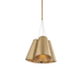 Aether Chandelier by Sonneman - Modern Brass Finish