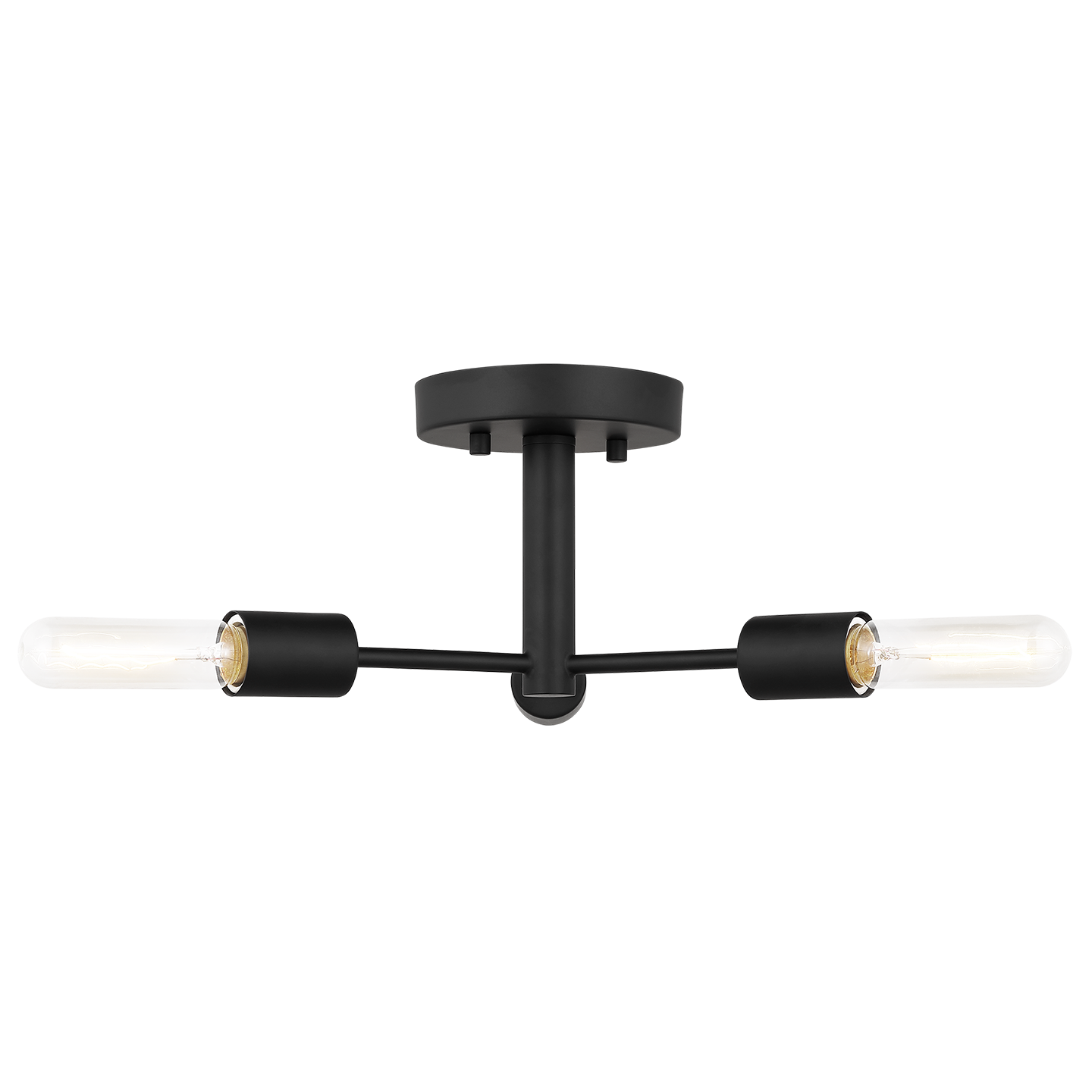 Axis Three Light Semi-Flush Mount