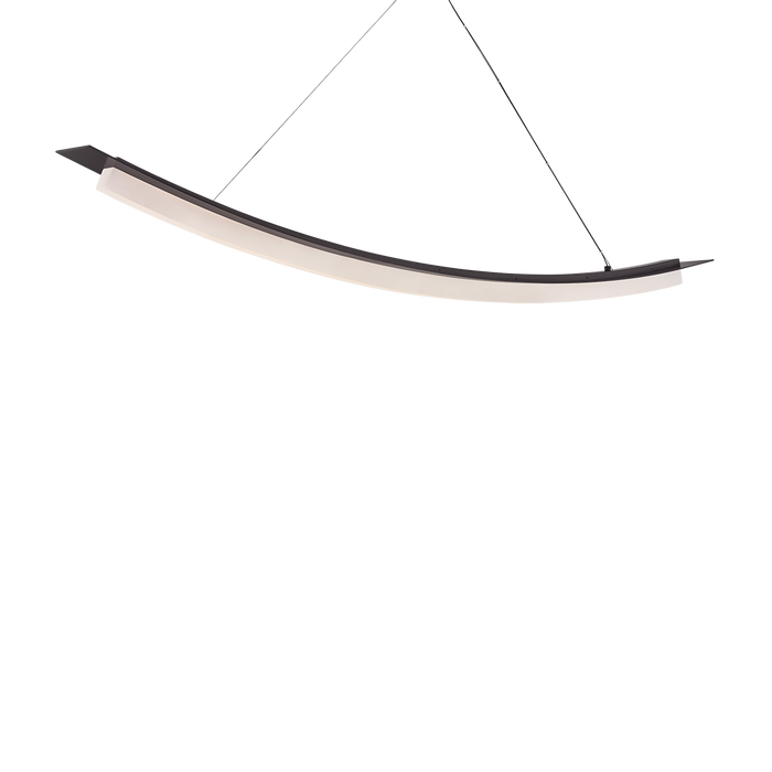 Kaguya Linear by Sonneman - Black Brass Finish
