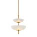 Mapledale Pendant by Hudson Valley Lighting - Aged Brass Finish