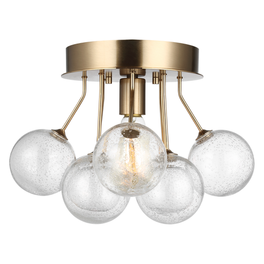 Bronzeville Semi-Flushmount