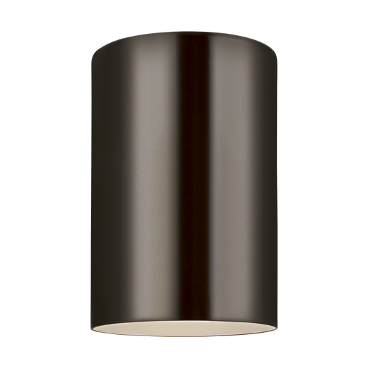 Outdoor Cylinders Small LED Ceiling Flush Mount