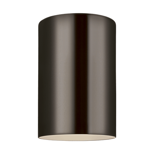 Outdoor Cylinders Small LED Ceiling Flush Mount by Visual Comfort Studio