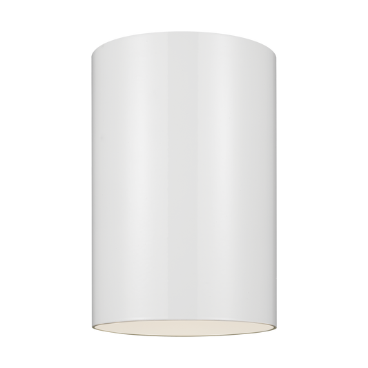 Outdoor Cylinders Small LED Ceiling Flush Mount