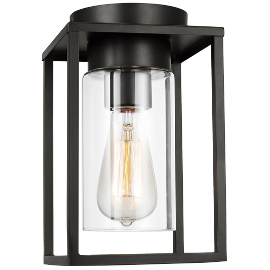 Vado One Light Outdoor Ceiling Flush Mount