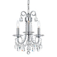 Load image into Gallery viewer, Crystorama - 6823-CH-CL-SAQ - Three Light Mini Chandelier - Othello - Polished Chrome
