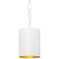 Load image into Gallery viewer, Crystorama - 8680-MT-GA - One Light Mini Chandelier - Alston - Matte White / Antique Gold
