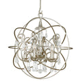 Load image into Gallery viewer, Crystorama - 9026-OS-CL-S - Five Light Chandelier - Solaris - Olde Silver
