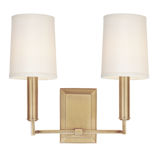 Clinton 2-Light Wall Sconce
