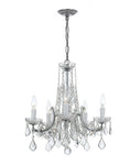 Load image into Gallery viewer, Crystorama - 4576-CH-CL-MWP - Five Light Chandelier - Maria Theresa - Polished Chrome
