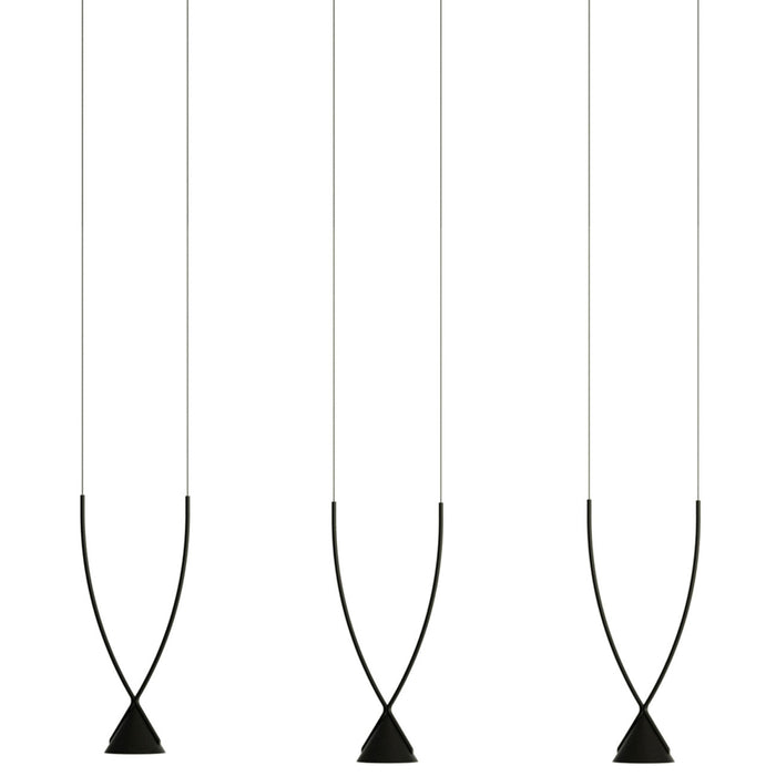 Jewel Linear Multi-Light Pendant by Axolight