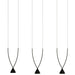 Jewel Linear Multi-Light Pendant by Axolight