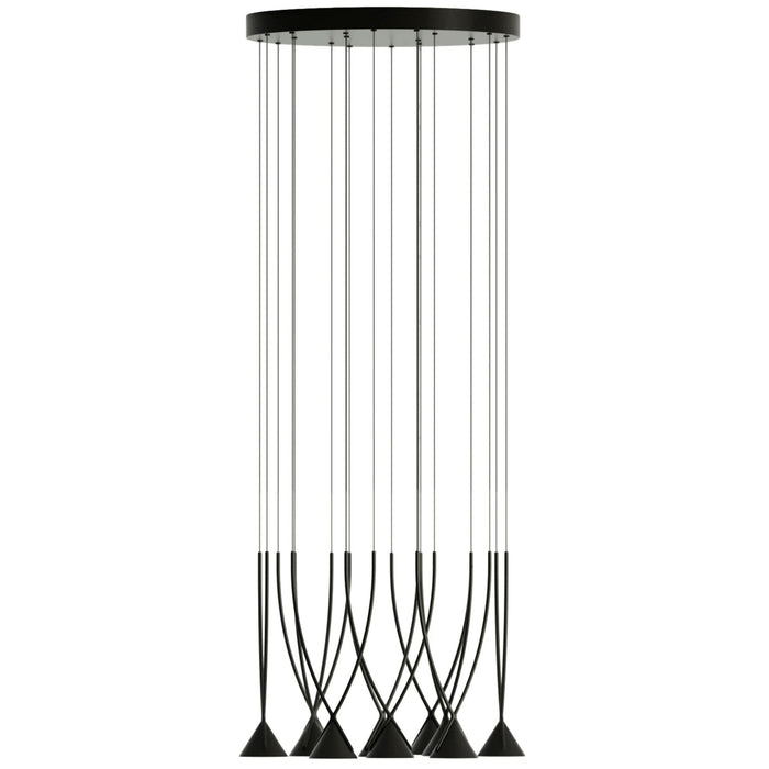 Jewel Round Multi-Light Pendant by Axolight