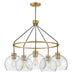 Rumi Medium Single Tier Chandelier by Lark