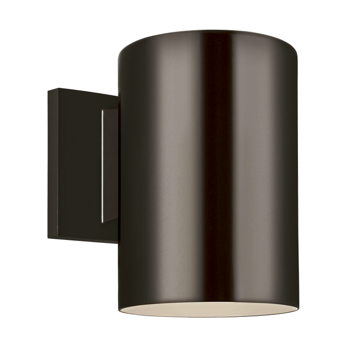 Outdoor Cylinders Small LED Wall Lantern by Visual Comfort Studio