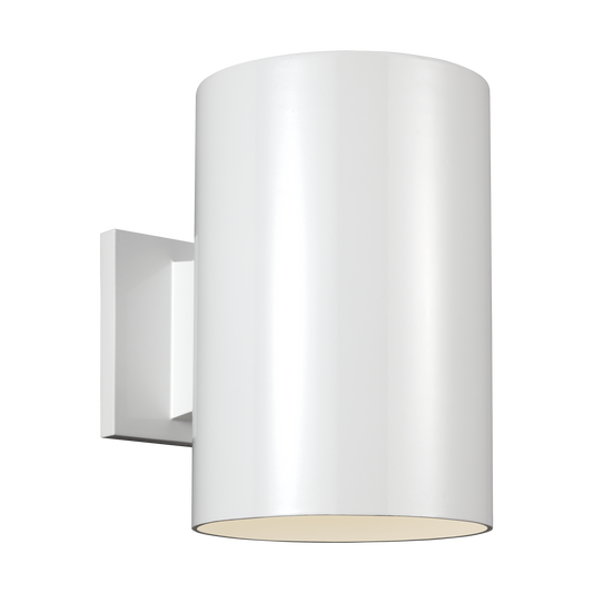 Outdoor Cylinders Large LED Wall Lantern