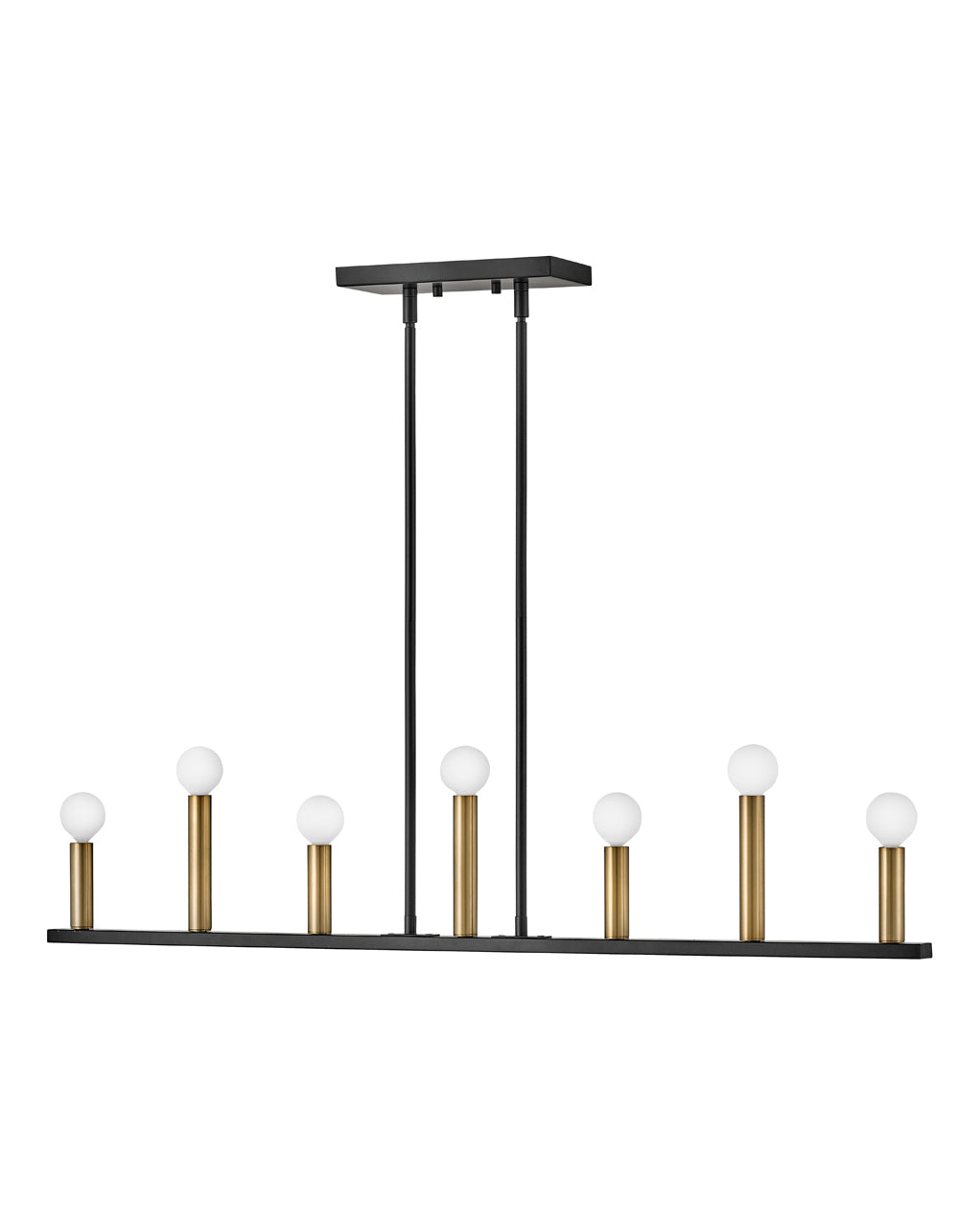 Lazlo Large Seven Light Linear Chandelier