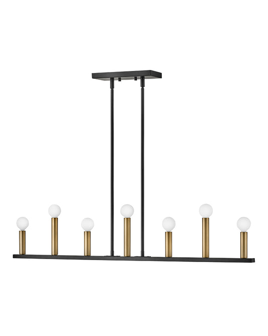 Lazlo Large Seven Light Linear Chandelier