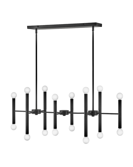 Millie Large Sixteen Light Linear Chandelier by Lark