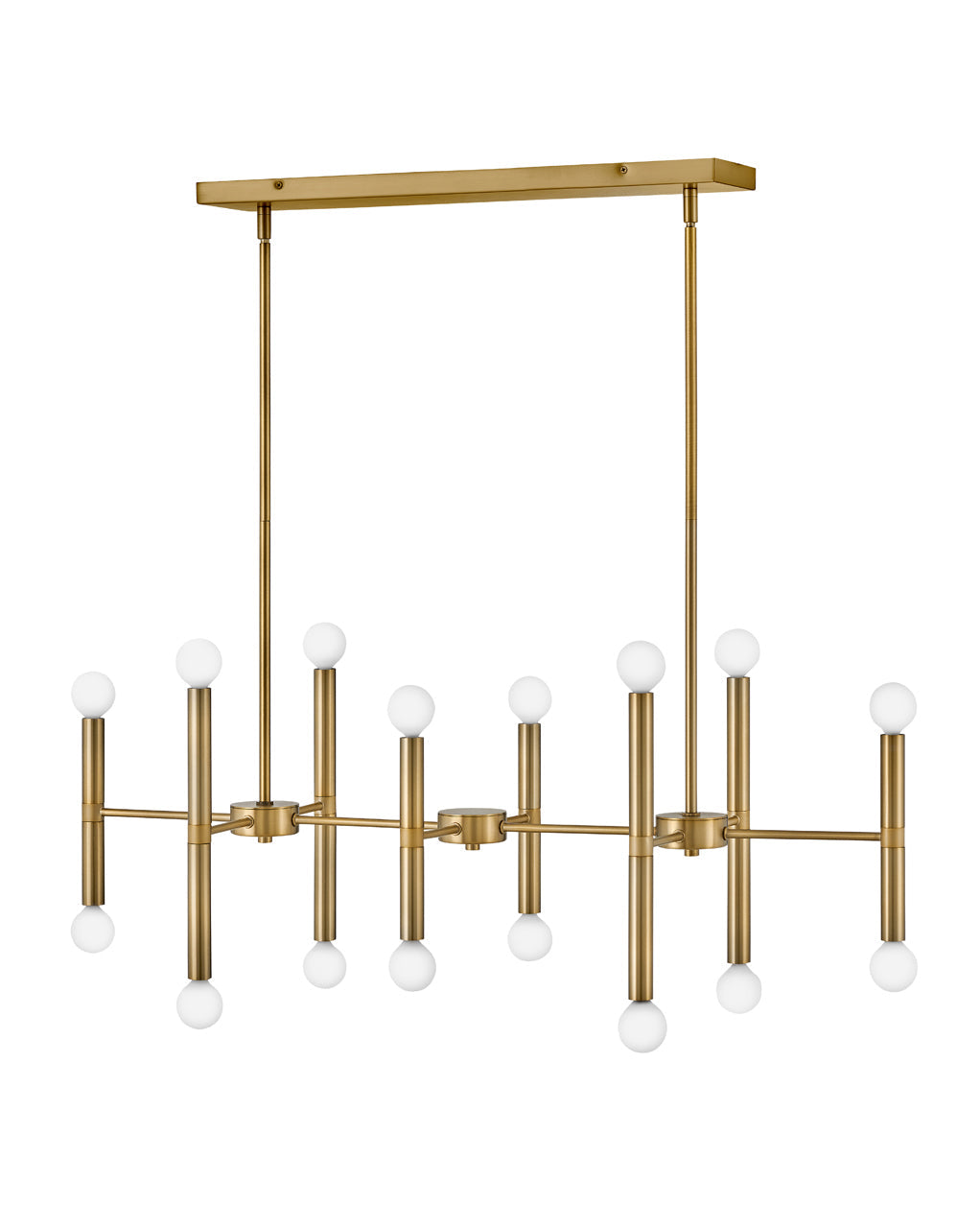 Millie Large Sixteen Light Linear Chandelier