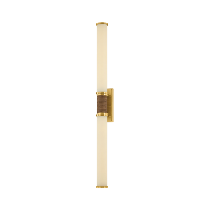 Edwards Park Wall Sconce by Hudson Valley Lighting - Aged Brass Finish