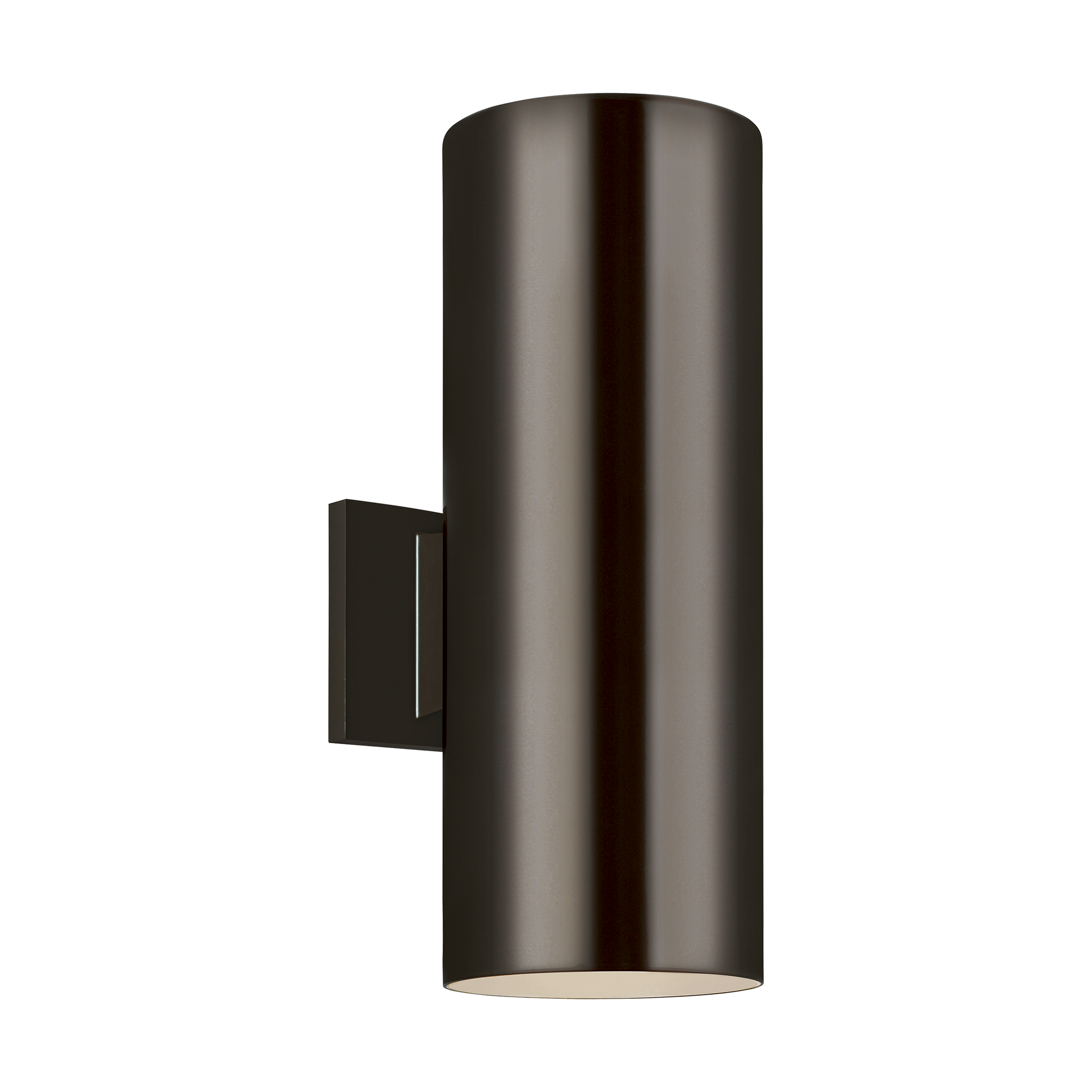 Outdoor Cylinders Small 2 LED Wall Lantern