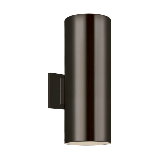 Outdoor Cylinders Small 2 LED Wall Lantern by Visual Comfort Studio