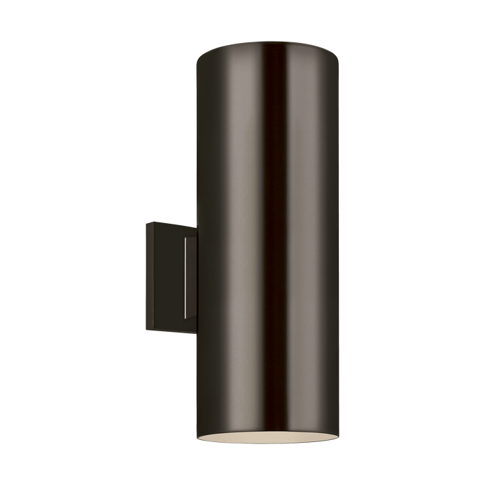 Outdoor Cylinders Small 2 LED Wall Lantern by Visual Comfort Studio