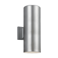 Load image into Gallery viewer, Outdoor Cylinders Small 2 LED Wall Lantern
