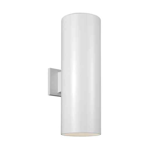 Outdoor Cylinders Large 2 LED Wall Lantern by Visual Comfort Studio