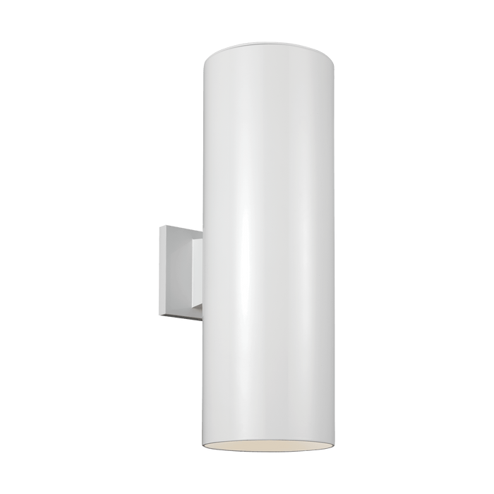 Outdoor Cylinders Large 2 LED Wall Lantern by Visual Comfort Studio