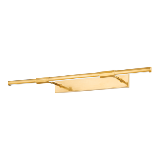 MELBOURNE Picture Light by Hudson Valley Lighting - Aged Brass Finish