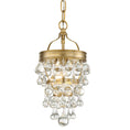 Load image into Gallery viewer, Crystorama - 131-VG - One Light Mini Chandelier - Calypso - Vibrant Gold
