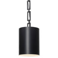 Load image into Gallery viewer, Crystorama - 8680-MK-WH - One Light Mini Chandelier - Alston - Matte Black / White
