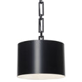 Load image into Gallery viewer, Crystorama - 8683-MK-WH - One Light Chandelier - Alston - Matte Black / White
