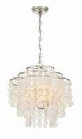 Load image into Gallery viewer, Crystorama - BRI-3008-SA - Four Light Chandelier - Brielle - Antique Silver
