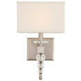 Load image into Gallery viewer, Crystorama - CLO-8892-BN - One Light Wall Sconce - Clover - Brushed Nickel
