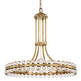 Load image into Gallery viewer, Crystorama - CLO-8898-AG - Eight Light Chandelier - Clover - Aged Brass
