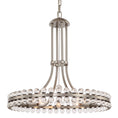 Load image into Gallery viewer, Crystorama - CLO-8898-BN - Eight Light Chandelier - Clover - Brushed Nickel
