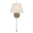 Load image into Gallery viewer, Crystorama - REN-261-AG - One Light Wall Sconce - Renee - Aged Brass
